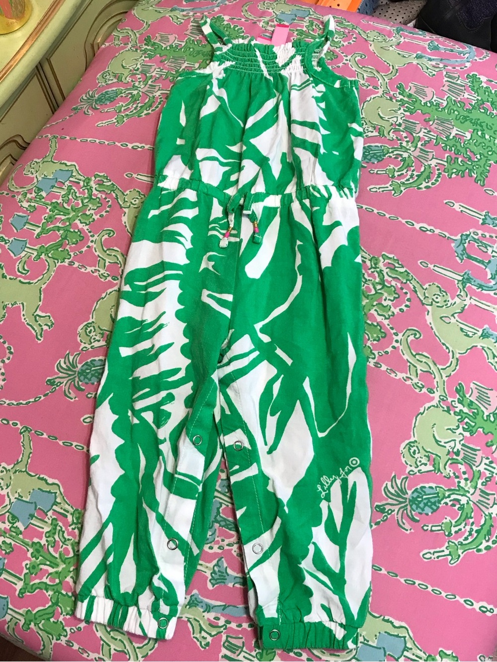 Lilly Pulitzer for Target baby Boom Boom Jumpsuit size 18 months